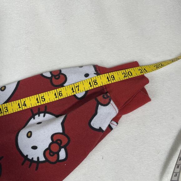 EUC- Sanrio Hello Kitty Red Pullover Sweatshirt Women’s Medium - Picture 7 of 7